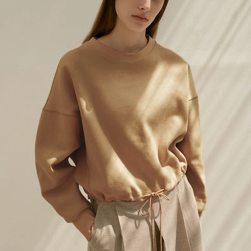 Women's Oversized Cotton Hoodie Pullover Streetwear - Image 4