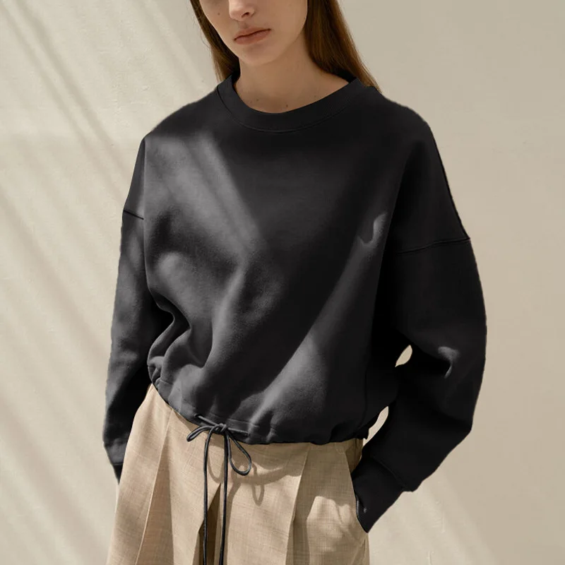 Women's Oversized Cotton Hoodie Pullover Streetwear - Image 6