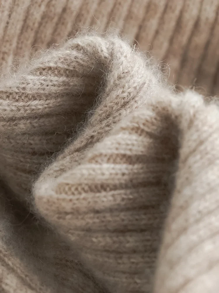 Wool Knitted Wide Leg Pants - Image 11