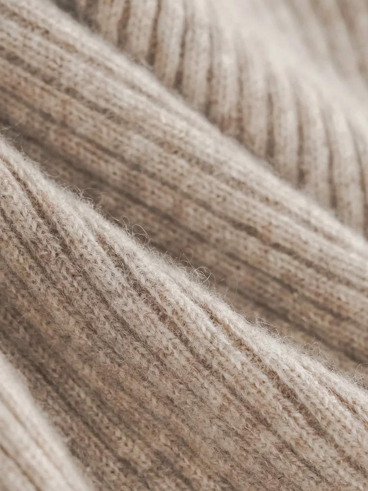 Wool Knitted Wide Leg Pants - Image 12