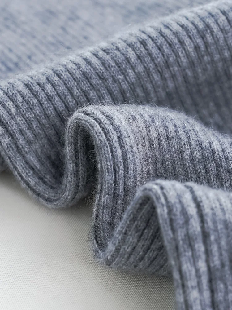 Wool Knitted Wide Leg Pants - Image 16