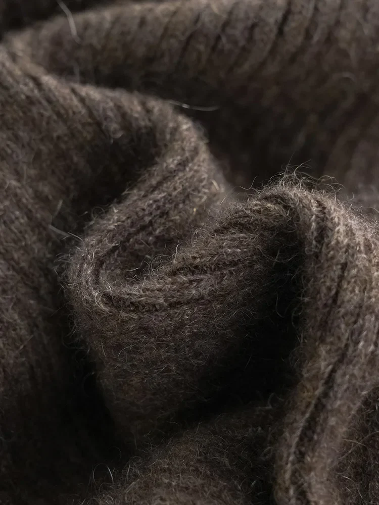 Wool Knitted Wide Leg Pants - Image 25