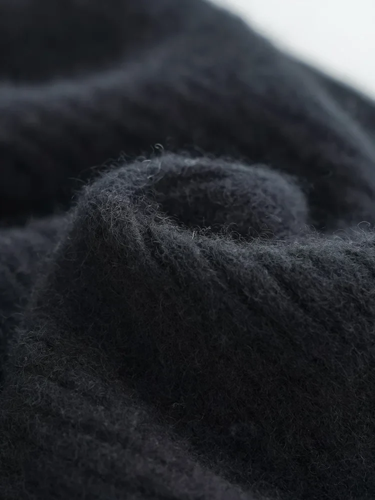 Wool Knitted Wide Leg Pants - Image 31