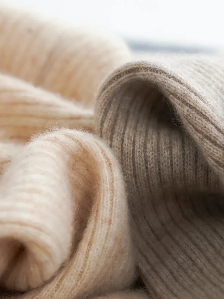 Wool Knitted Wide Leg Pants - Image 35